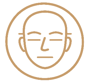 Desproporción con el resto del rostro